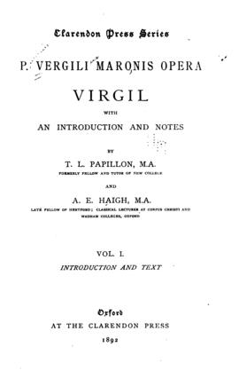 Cover: Georgica - Vergilius Maro, Publius - 1892